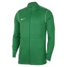 NIKE GIACCA PARK 20 JR - PINE GREEN/WHITE