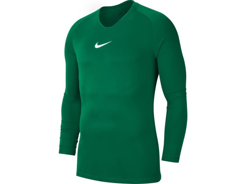 NIKE MAGLIA PARK FIRST LAYER - PINE GREEN/WHITE