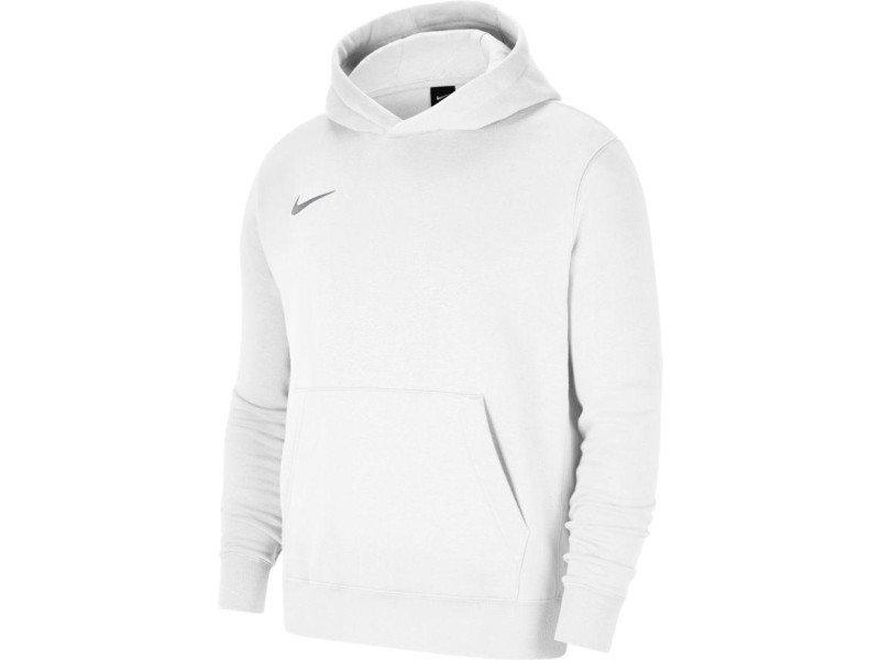 NIKE FELPA CAPPUCCIO PARK 20 JR - WHITE/WOLF GREY
