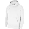 NIKE FELPA CAPPUCCIO PARK 20 JR - WHITE/WOLF GREY