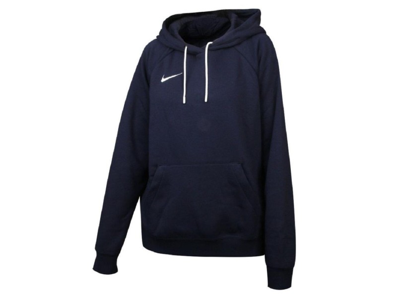 NIKE FELPA CAPPUCCIO PARK 20 WMN - OBSIDIAN/WHITE