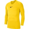 NIKE MAGLIA PARK FIRST LAYER - YELLOW/BLACK