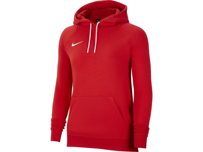 NIKE FELPA CAPPUCCIO PARK 20 WMN - RED/WHITE