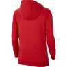 NIKE FELPA CAPPUCCIO PARK 20 WMN - RED/WHITE