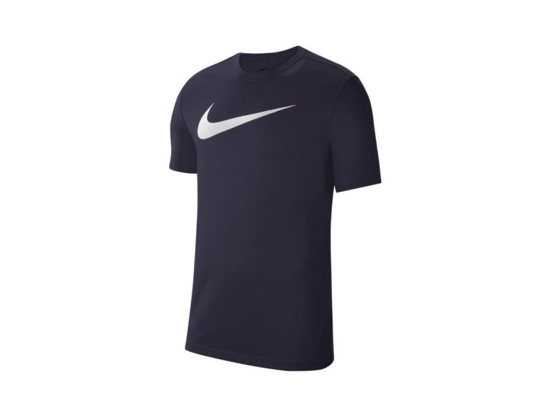 NIKE T-SHIRT DF PARK 20 SS HBR JR. - OBSIDIAN/WHITE