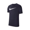 NIKE T-SHIRT DF PARK 20 SS HBR JR. - OBSIDIAN/WHITE
