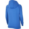 NIKE FELPA CAPPUCCIO PARK 20 WMN - ROYAL BLUE/WHITE