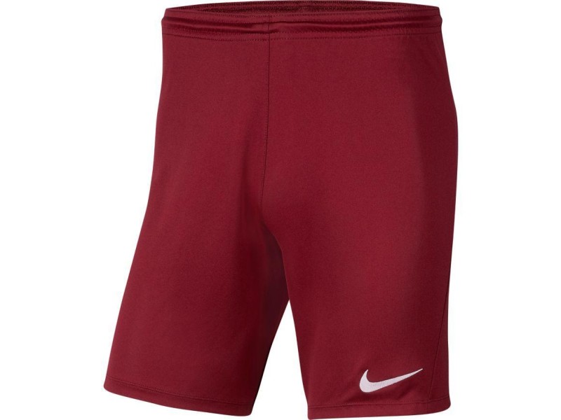 NIKE PANTALONCINO PARK 3 JR - TEAM RED/WHITE