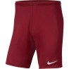 NIKE PANTALONCINO PARK 3 JR - TEAM RED/WHITE