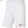 NIKE PANTALONCINO PARK 3 - WHITE/RED