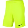 NIKE PANTALONCINO PARK 3 JR - VOLT/BLACK