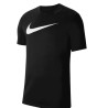 NIKE T-SHIRT DF PARK 20 SS HBR JR. - BLACK/WHITE