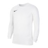 NIKE MAGLIA PARK 7 LS JR - WHITE/BLACK