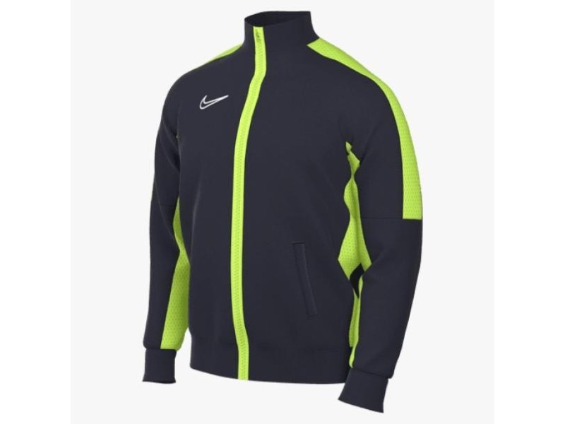 NIKE GIACCA DRI-FIT ACADEMY 23 KNIT SOCCER - OBSIDIAN/VOLT