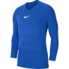 NIKE MAGLIA PARK FIRST LAYER - ROYAL BLUE/WHITE