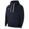NIKE FELPA FULL-ZIP PARK 20 - OBSIDIAN/WHITE