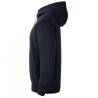 NIKE FELPA FULL-ZIP PARK 20 - OBSIDIAN/WHITE