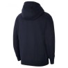 NIKE FELPA FULL-ZIP PARK 20 - OBSIDIAN/WHITE