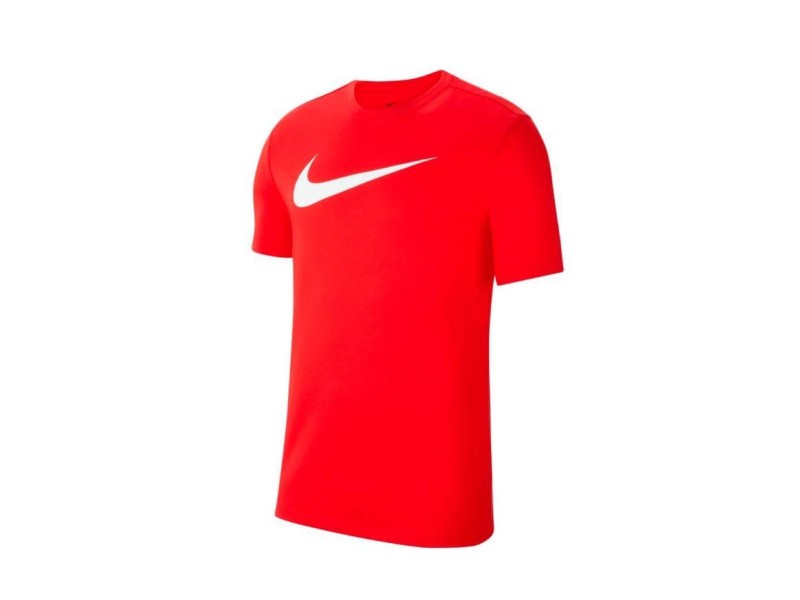 NIKE T-SHIRT DF PARK 20 SS HBR JR. - UNIVERSITY RED/WHITE
