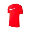 NIKE T-SHIRT DF PARK 20 SS HBR JR. - UNIVERSITY RED/WHITE