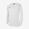 NIKE FELPA ALLENAMENTO PARK 20 - WHITE/BLACK