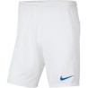 NIKE PANTALONCINO PARK 3 JR - WHITE/ROYAL
