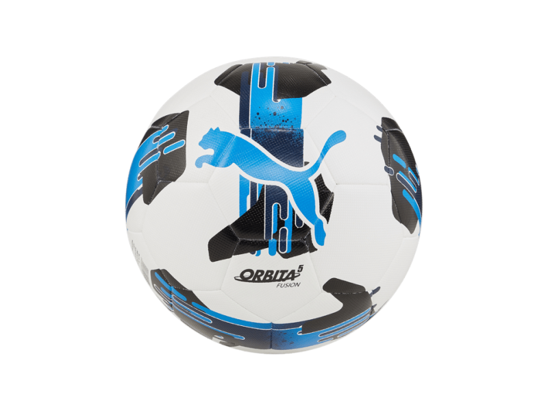 PUMA PALLONE ORBITA 5 FUSION - WHITE/IGNITE BLUE