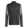 ADIDAS SQUADRA25 TRAINING JACKET - BLACK/TEAM GREY FOUR