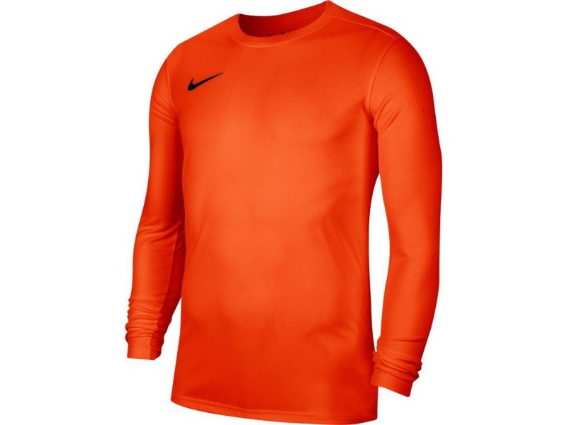 NIKE T-SHIRT PARK 7 LS - ORANGE/BLACK