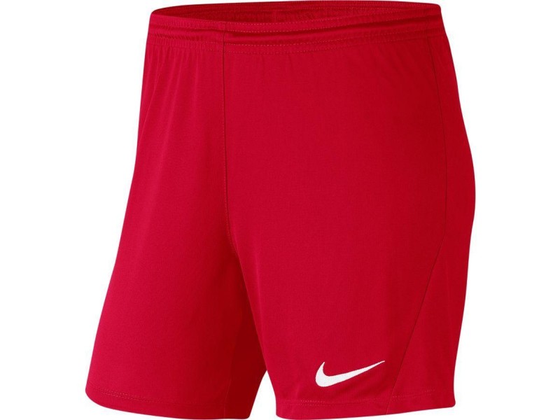 NIKE PANTALONCINO DRI-FIT PARK 3 W  - UNIVERSITY RED/WHITE