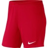 NIKE PANTALONCINO DRI-FIT PARK 3 W  - UNIVERSITY RED/WHITE